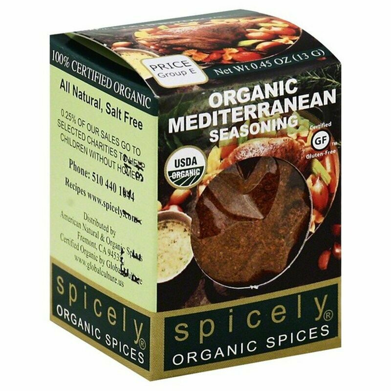 Organic Mediterranean Seasoning