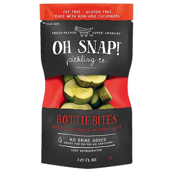 Oh Snap Hottie Pickle Bites Snacking Cuts