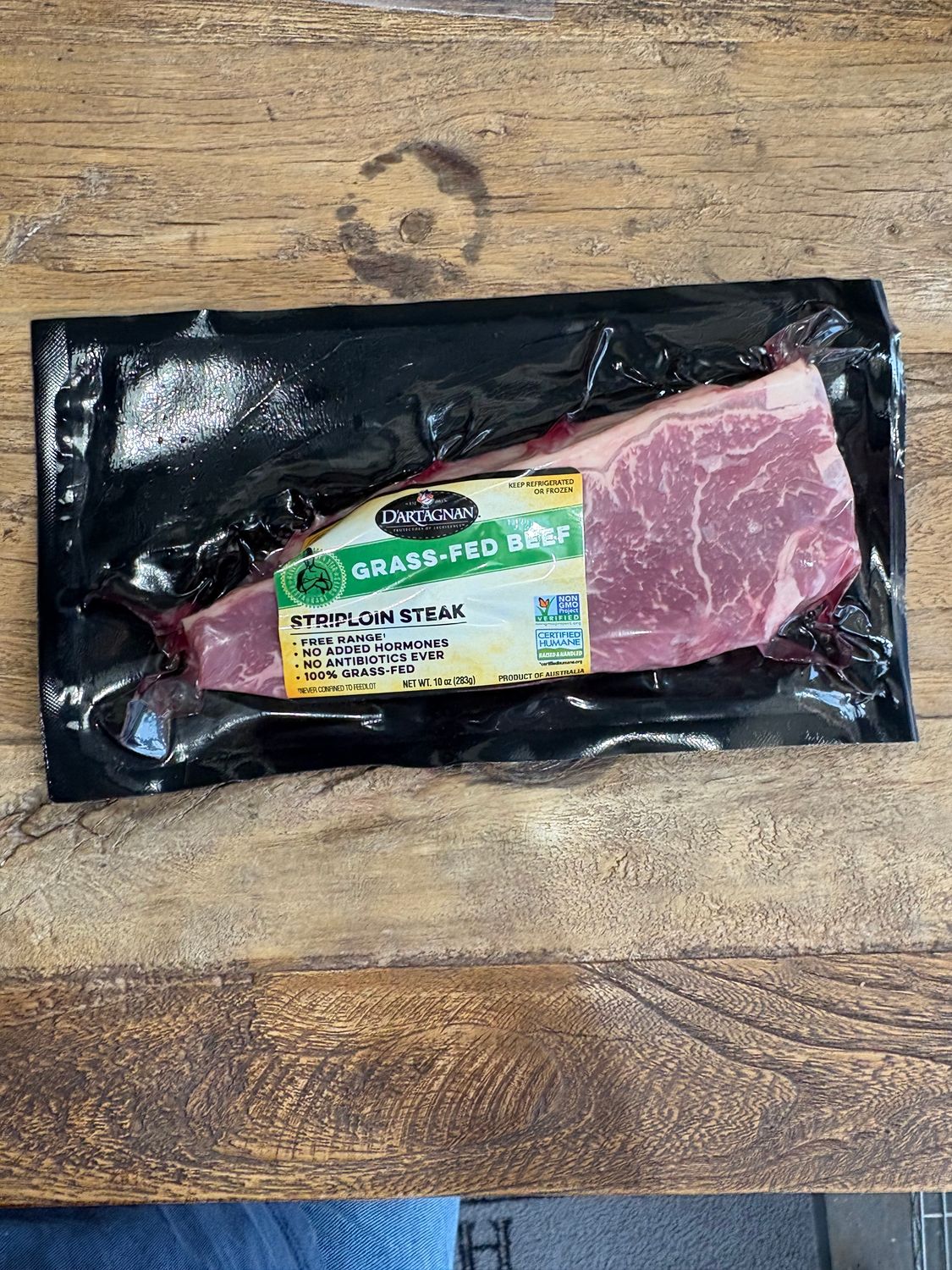 Dartagnan Grass-fed NY Strip