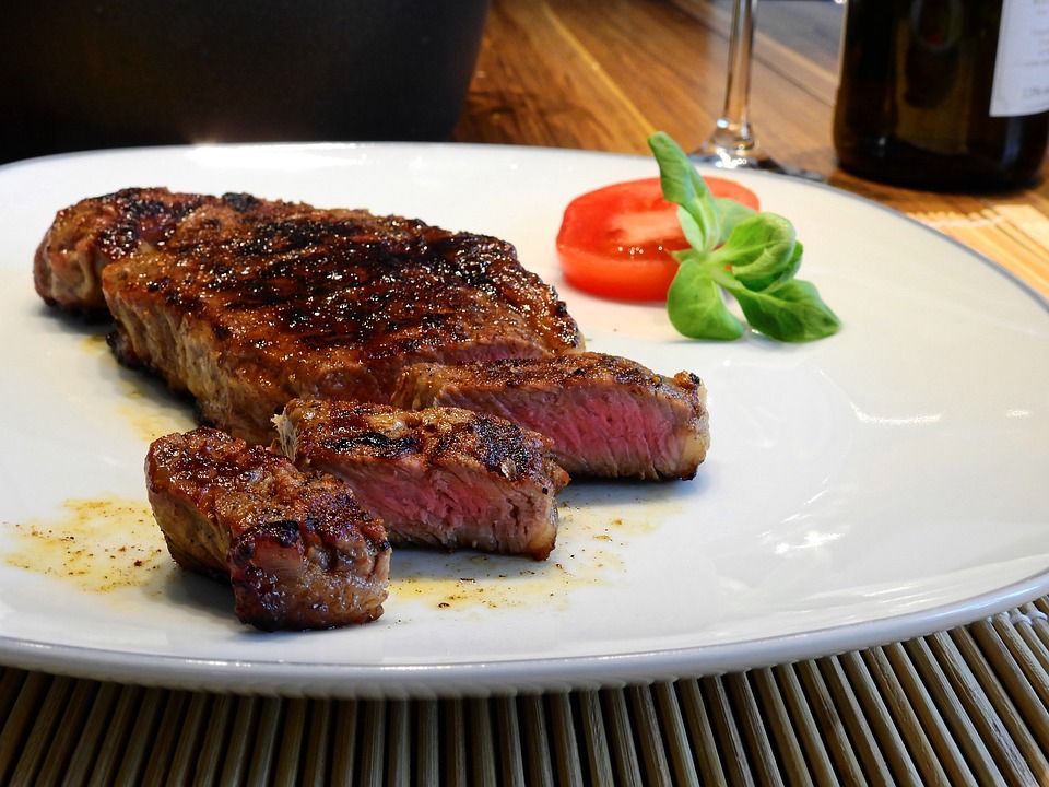 8 - 12oz Aged NY Strip Steaks Black Angus 8 - 12oz Aged NY Strip Steaks Black Angus