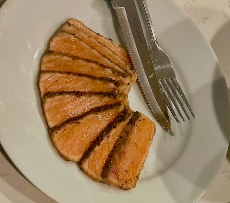 Fully Seared Salmon Slices