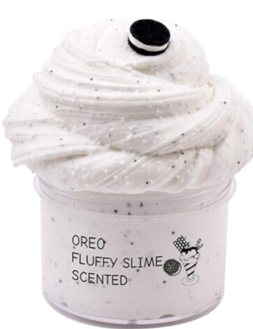 Oreo Fluffy Slime