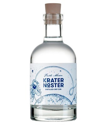 Krater Noster - Full Moon Distilled Dry Gin 0,2l -Probierflasche