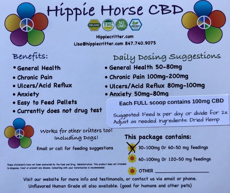 Hippie Horse 10 Servings-Trial size.