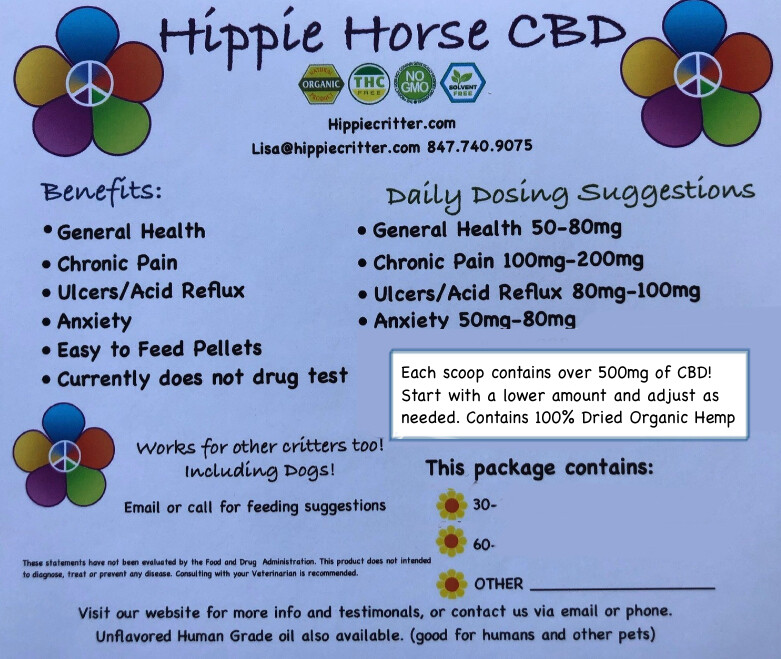 Extra Strong! Hippie Horse 90 Servings