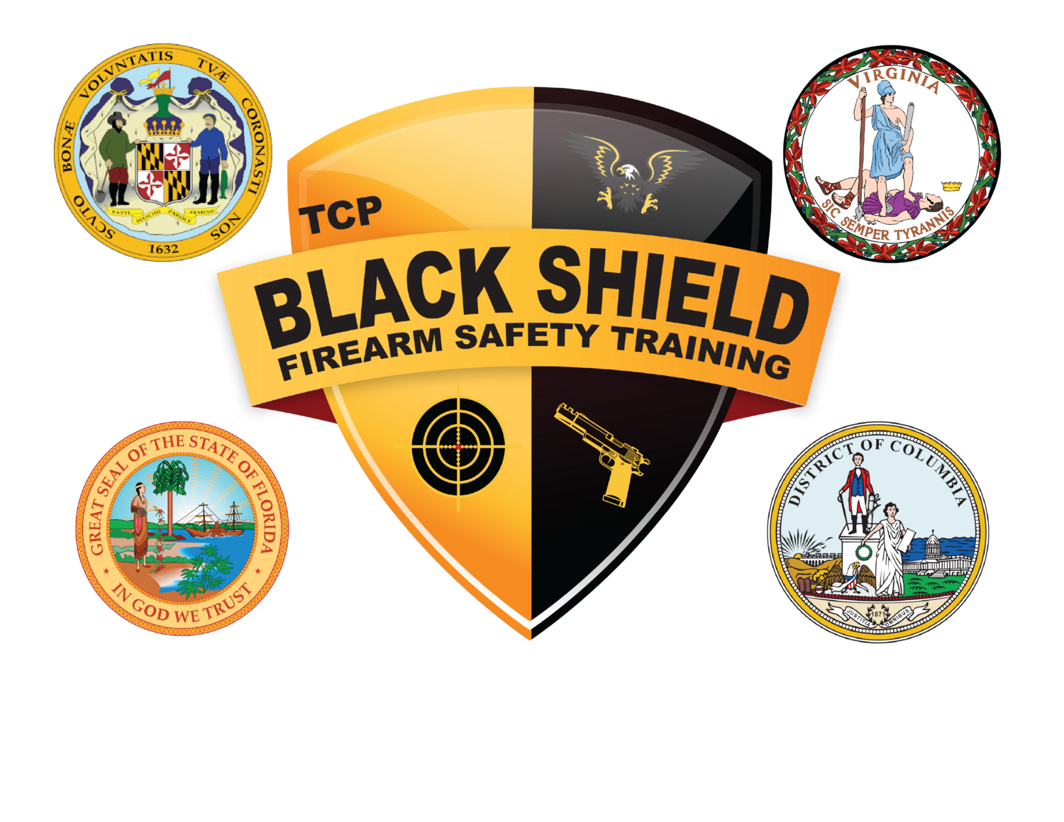 Maryland, DC, Virginia &amp; Florida Concealed Carry Course, Plus MD HQL License June 28-29, 2025 9am-5pm Saturday-Sunday