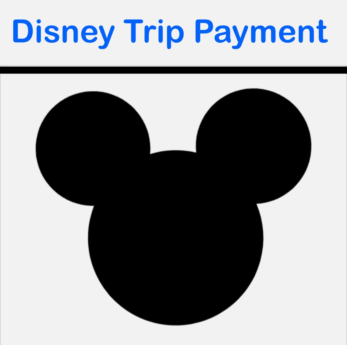 2025 Disney World Payment