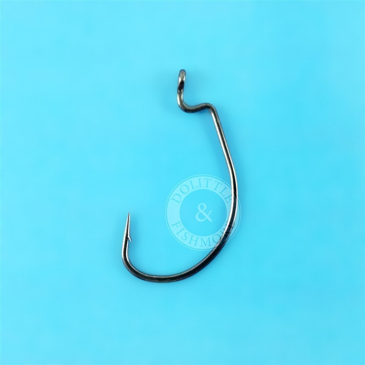 VMC 3X-Strong Wide Gap Worm Hook 7317 – Black Nickel – Dolittle