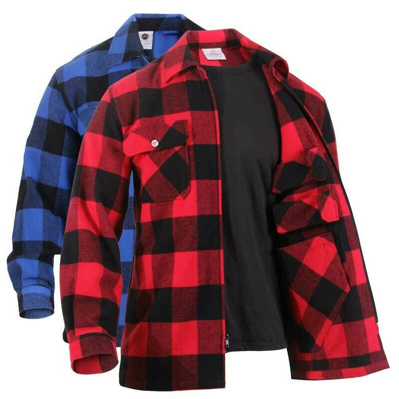 HEAVYWEIGHT CONCEALED CARRY FLANNEL SHIRT HEAVYWEIGHT CONCEALED CARRY FLANNEL SHIRT