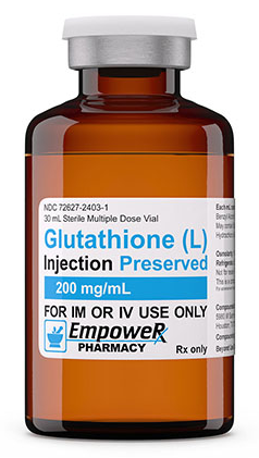 Glutathione 200mg/mL - 30mL Vial: INJECTION KIT INCLUDED