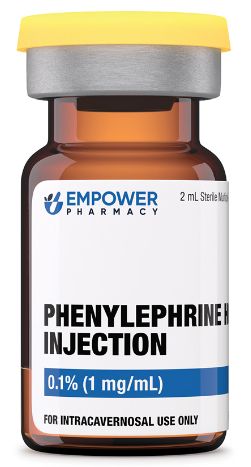 Phenylephrine HCl Injection (Rescue Vial) 0.1% - 2mL Vial