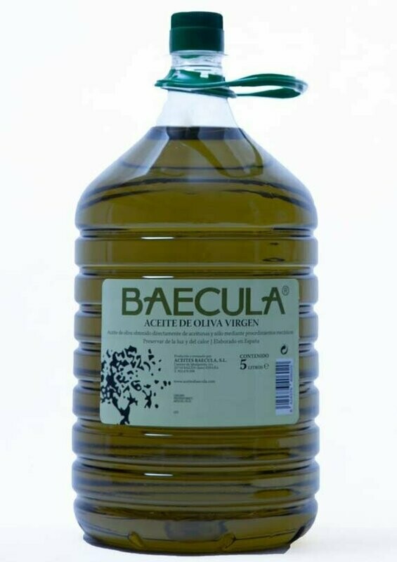 ACEITE BAECULA 5L. VIRGEN