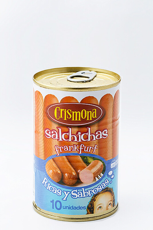 SALCHICHAS CRISMONA TIPO FRANFURT