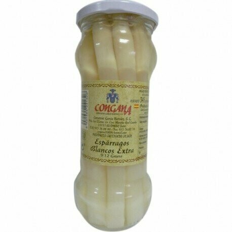 ESPARRAGOS BLANCOS EXTRAS 9/12FRUTOS  GONGANA