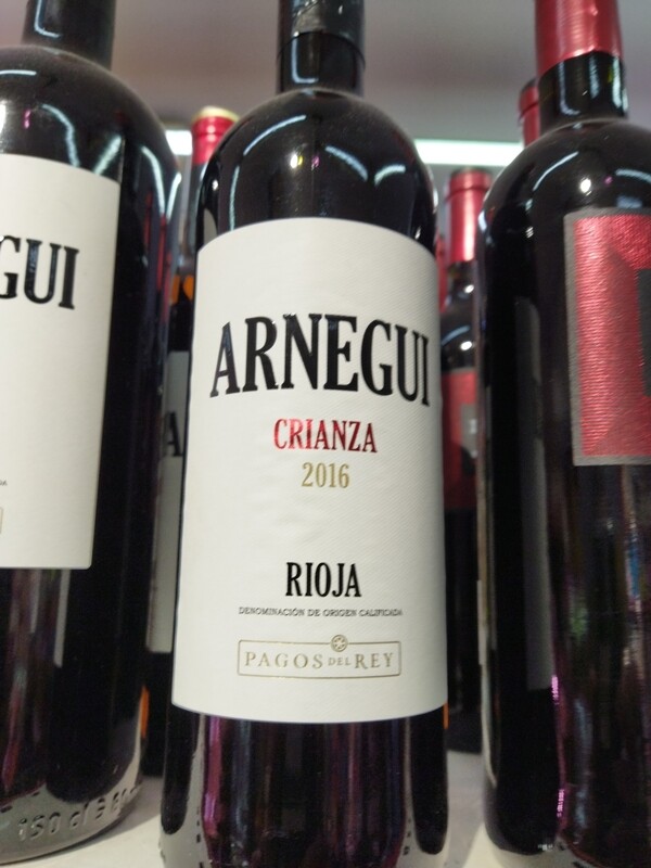 tinto ARNEGUI crianza