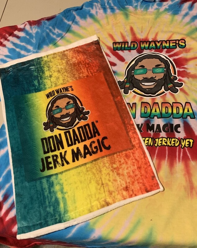 Don Dadda Tie Dye Shirt, Towel, and Bottle Combo