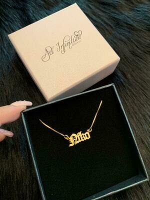 Collana nome gotico