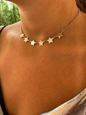 ​Collana stelle maxi connettore