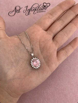 Collana Kate Rosa Big