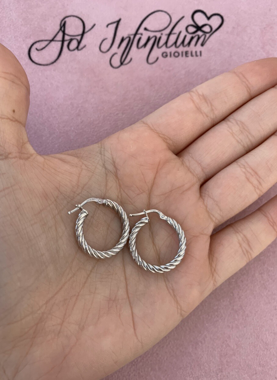 Orecchini Arrotolati 1.5 cm