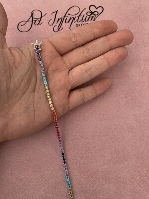 Bracciale Tennis Rainbow