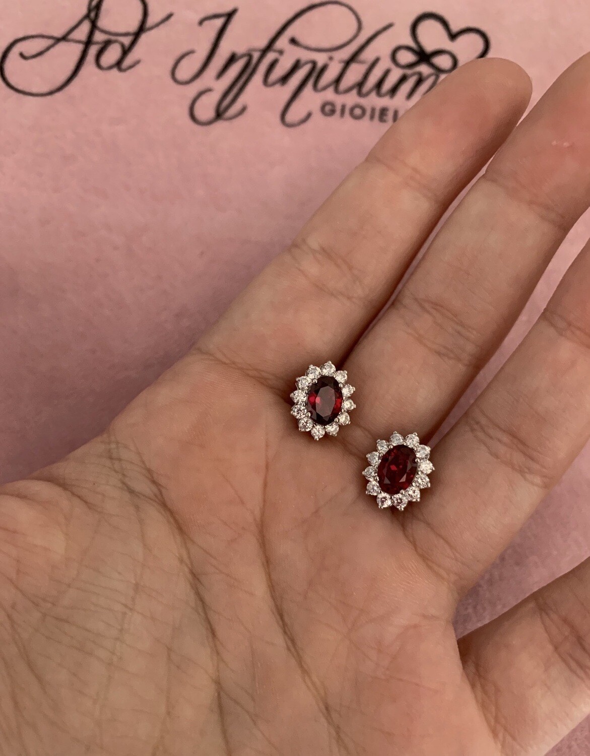 Orecchini Kate Rosso