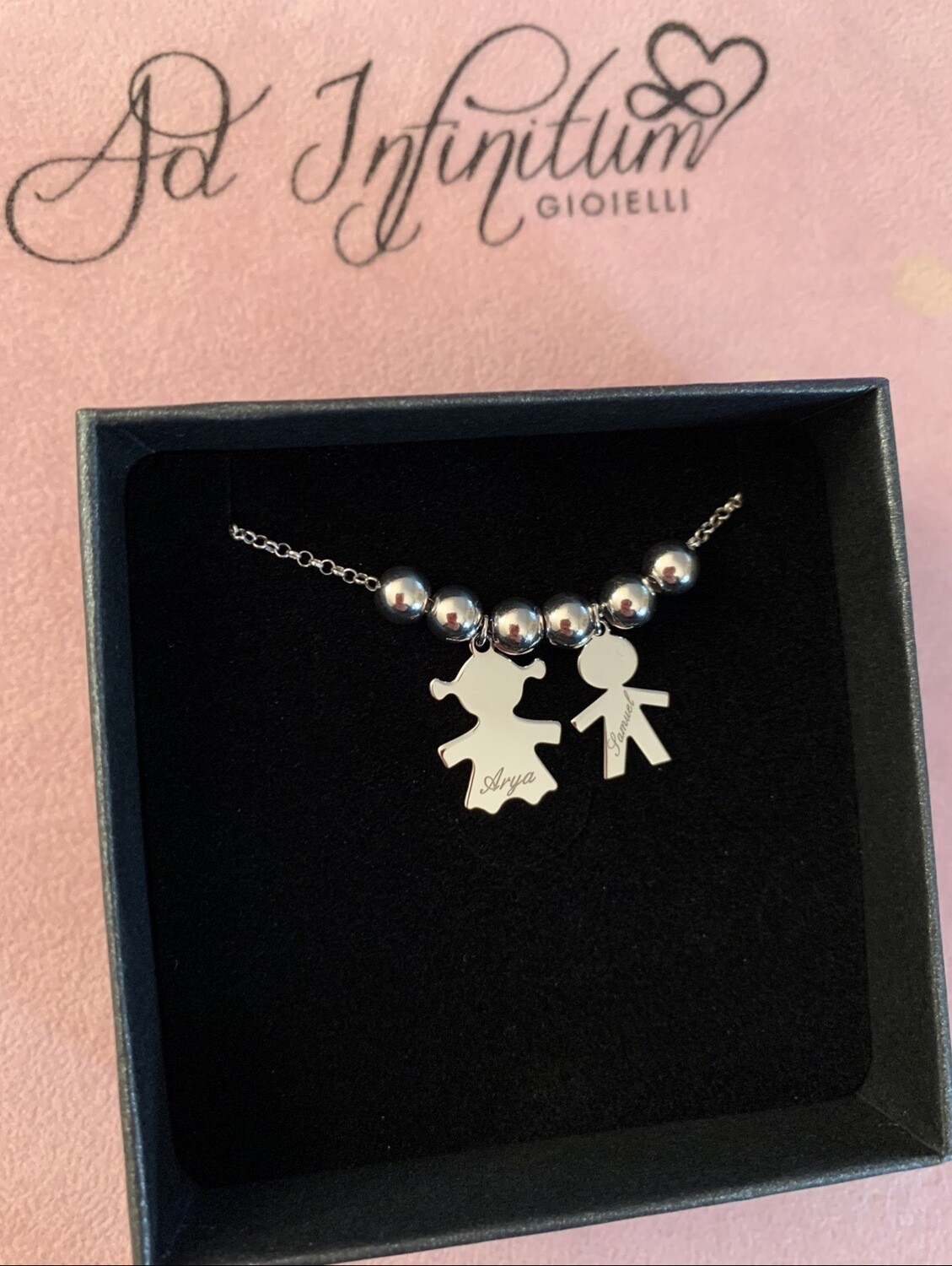 Collana Bambini & Palline ( Modello AleCammarota)