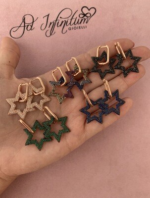 Orecchini Stella Doppi LIMITED EDITION