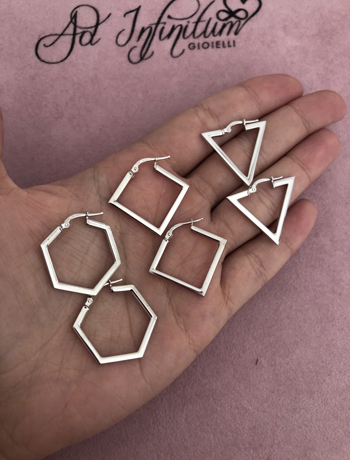 Orecchini Forme Geometriche