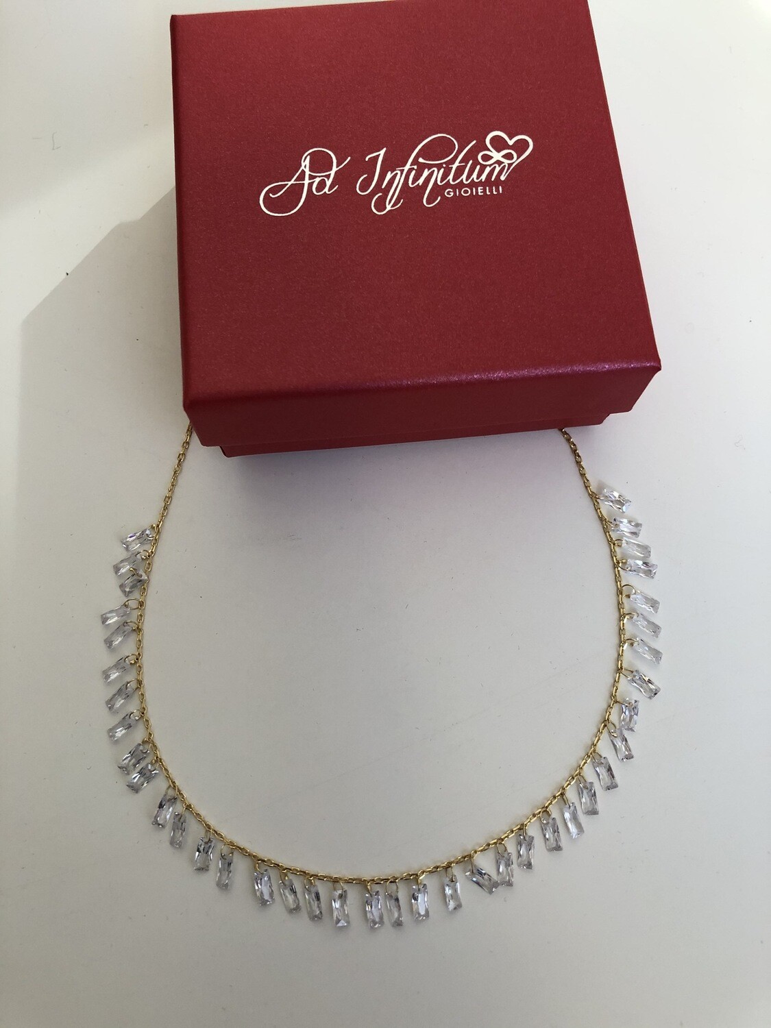 Collana baguette Luxury