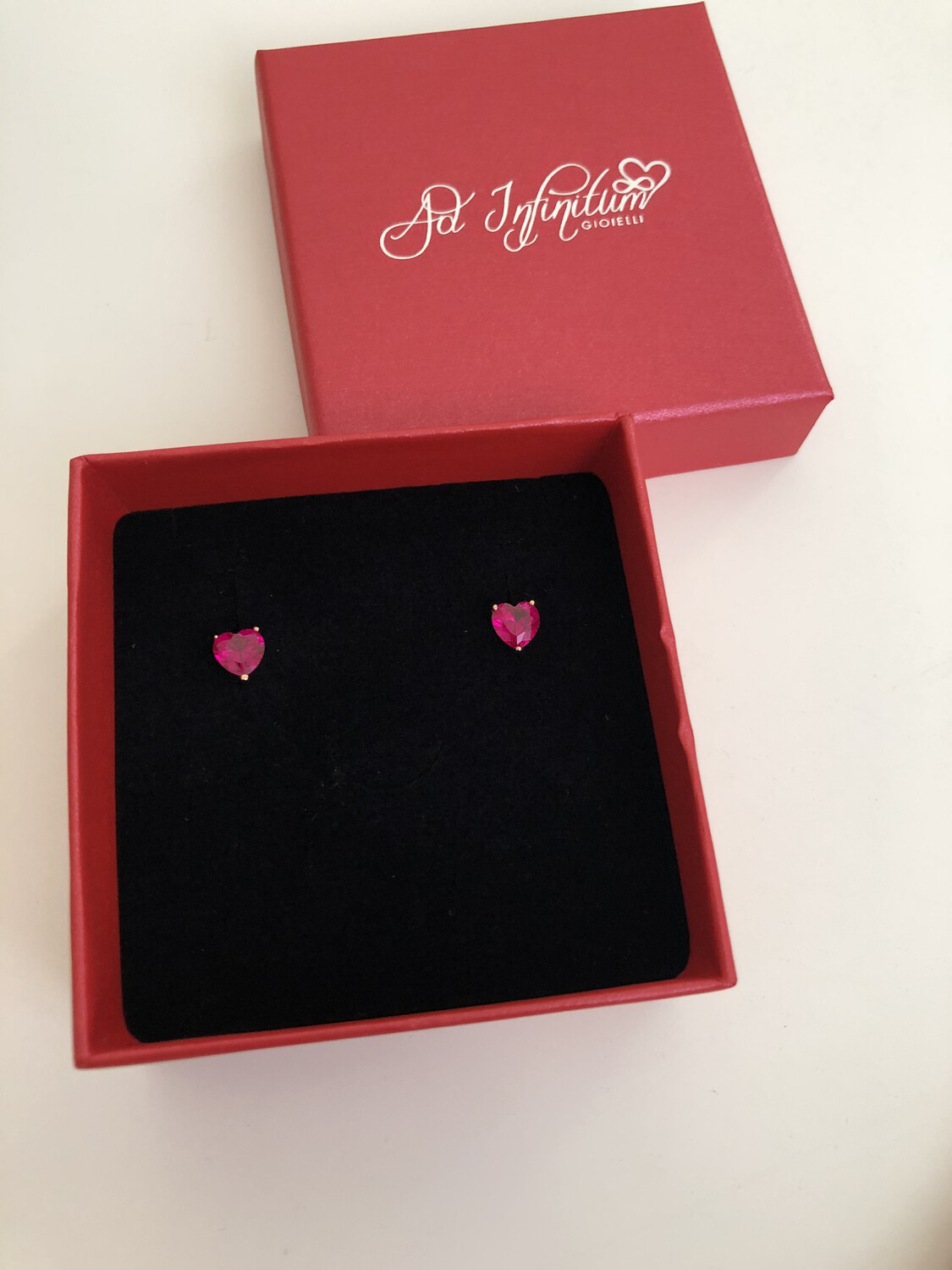 Orecchini Cuore Zircone