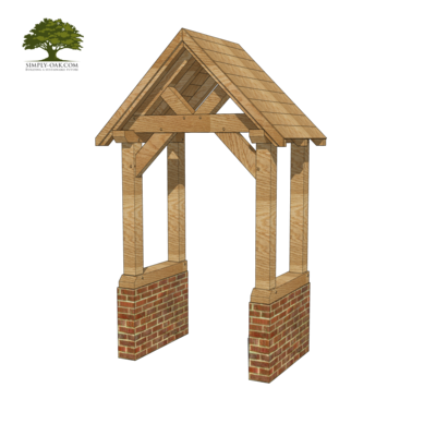 Brick Plinth Porches