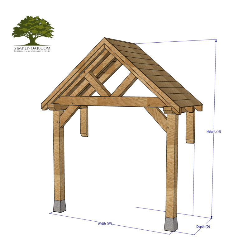 Half Post - The Angular - Bespoke Size