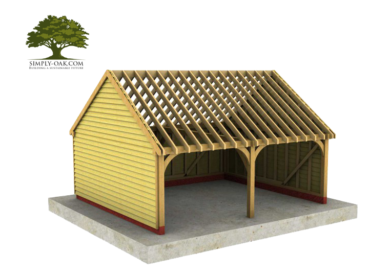 2 Bay Full Gable