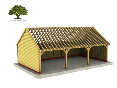 3 Bay Full Gable