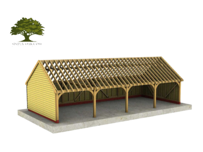 4 Bay Full Gable