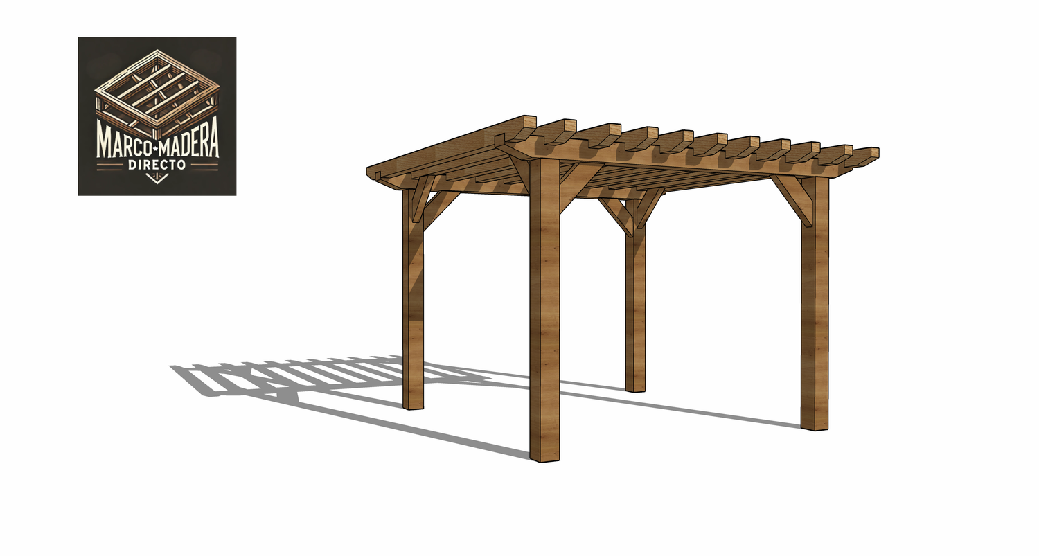 Pergola 3m x 3m  - 160mm posts