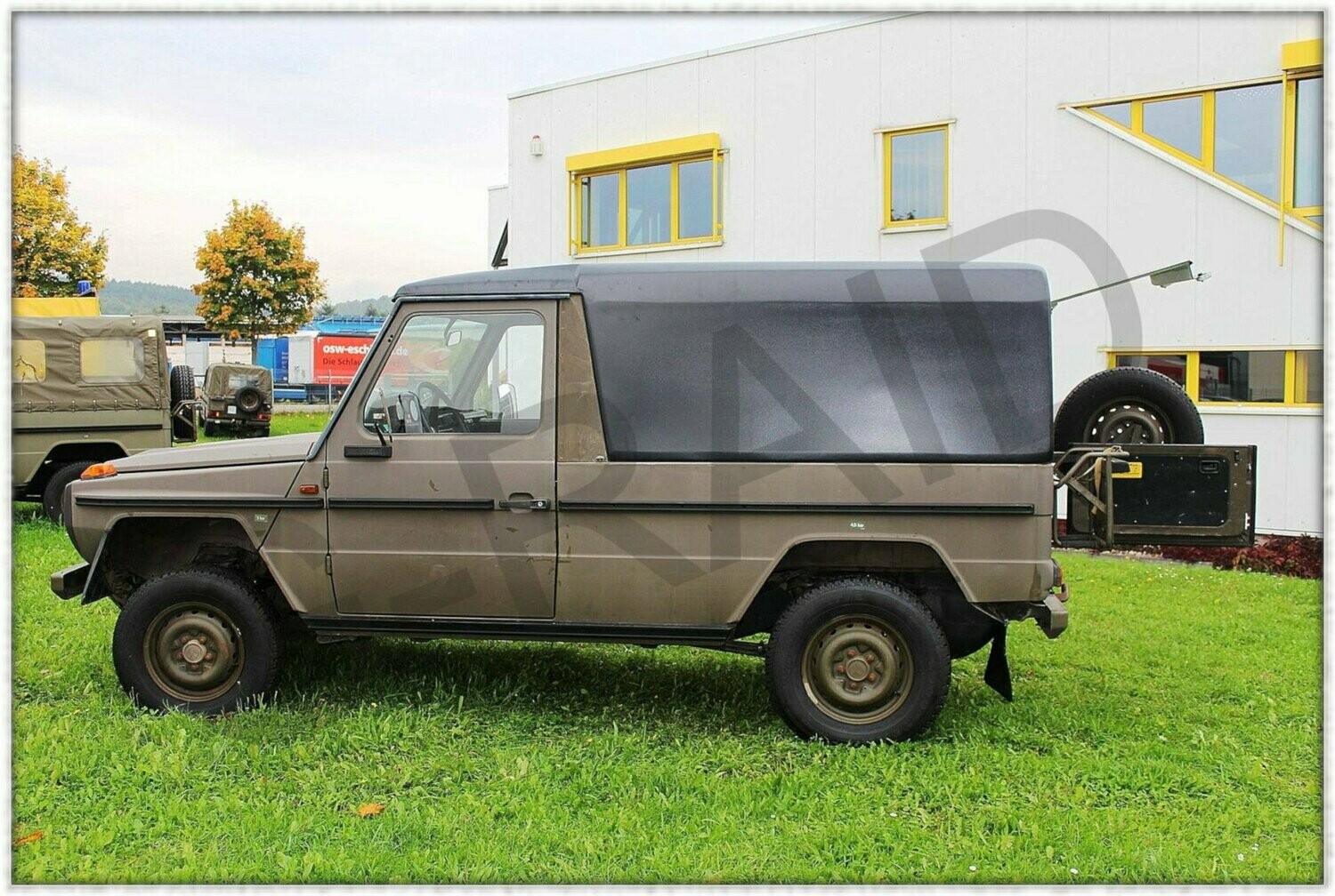 Hardtop Mercedes G Feststehende Frontscheibe