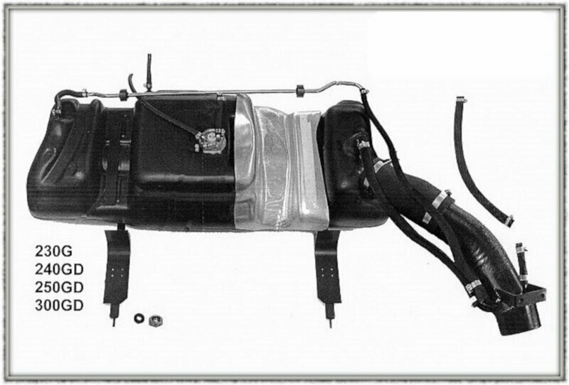 Mercedes G Class Conversion Kit Plastic Tank Mercedes G Class Conversion Kit Plastic Tank