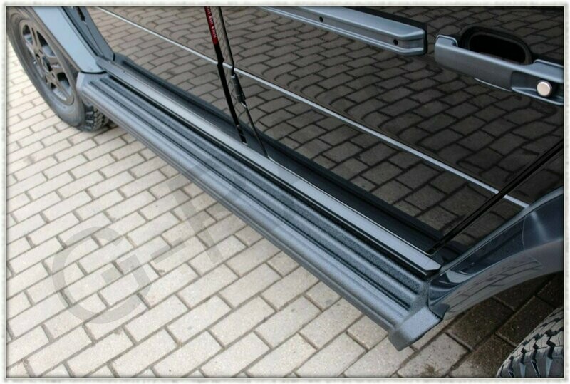 Side Running Boards Mercedes G Wagen - 5-Door Side Running Boards Mercedes G Wagen - 5-Door
