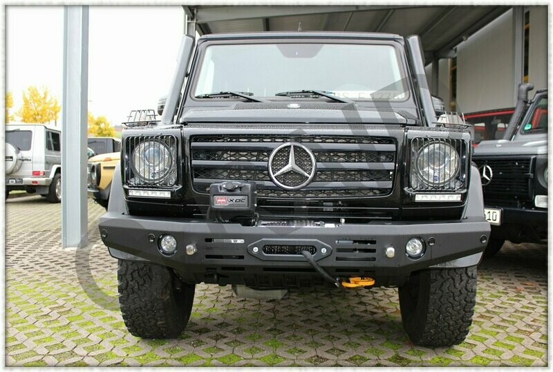 Seilwindenstoßstange Mercedes G mit Parktronic G-RAID Seilwindenstoßstange Mercedes G mit Parktronic G-RAID