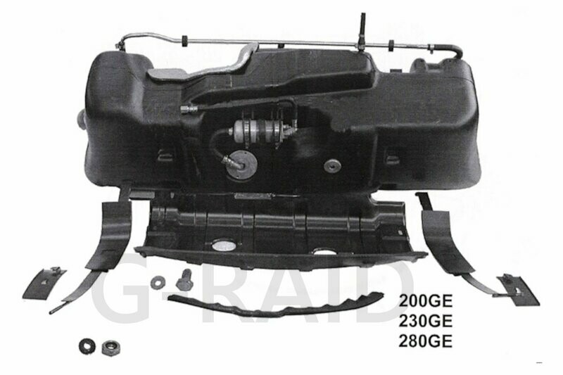Mercedes G Class Conversion Kit Plastic Tank Mercedes G Class Conversion Kit Plastic Tank