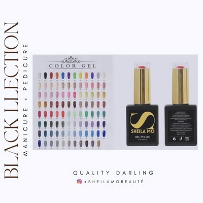 SHEILA MO BLACK COLLECTION | GEL POLISH