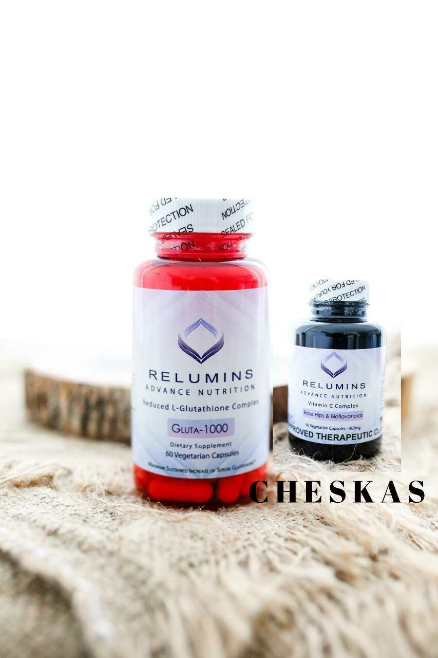 Relumins Gluta 1000 and Vitamin C combo