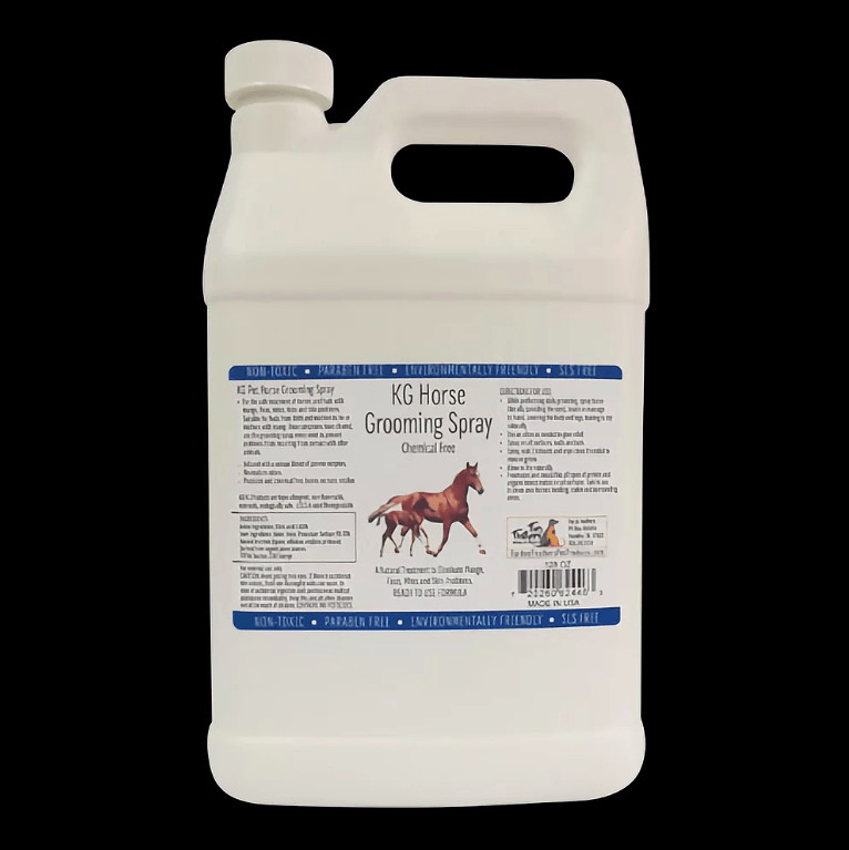 KG HORSE GROOMING SPRAY 128 oz