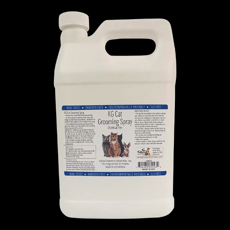 KG CAT GROOMING SPRAY CONCENTRATE 128 oz