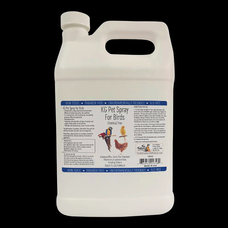 KG PET SPRAY FOR BIRDS CONCENTRATE 128 oz