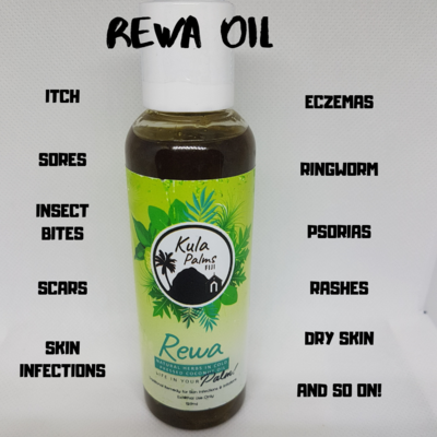 Rewa Oil 200ml - Herbal Infused Coconut Oil - Organic Skincare
