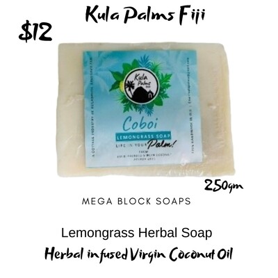 Co-Boi - Lemongrass Mega Soap Bar - Infused with Coconut Oil - Organic Skincare