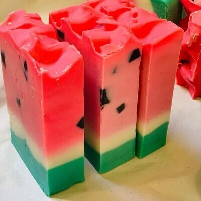 Watermelon Sugar Mega Soap Bar - Pure and Natural Coconut Soap